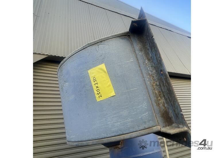 5.5kW Dust extractor extract extraction cyclone collector drum 250x250mm duct