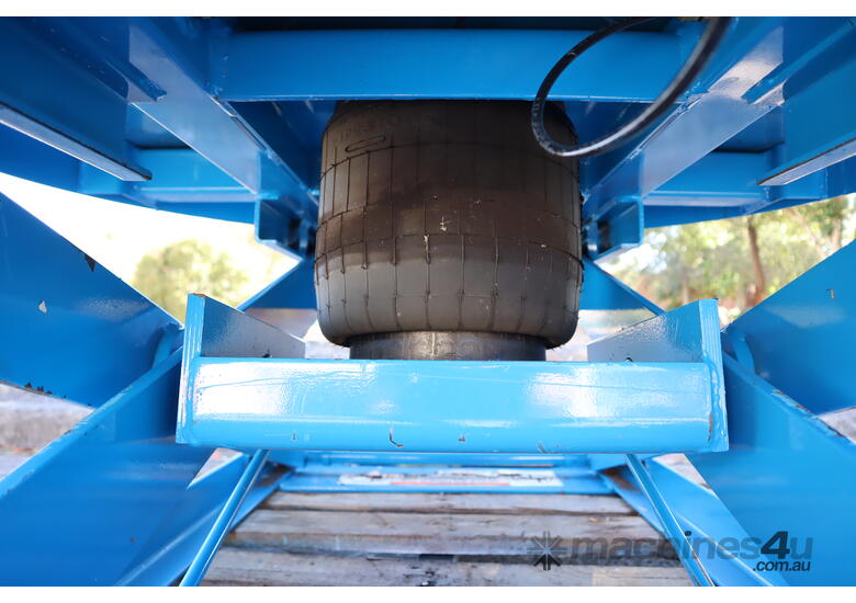 Air Operated Table Pallet Positioner Turntable 2000kg - Bishamon EZ-45