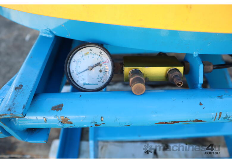 Air Operated Table Pallet Positioner Turntable 2000kg - Bishamon EZ-45