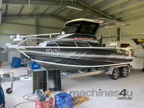 caption 2016 Stacer Ocean Ranger 6.2 M Long Boat