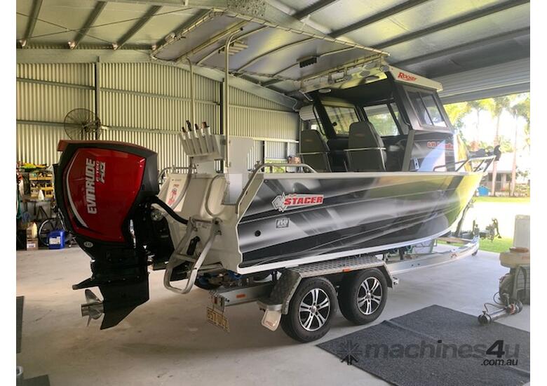 caption 2016 Stacer Ocean Ranger 6.2 M Long Boat