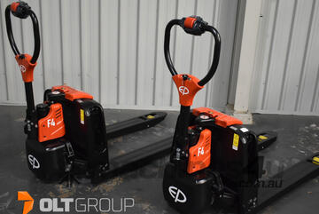   EP 1500kg Electric Pallet Jack 20Ah Lithium Ion Battery Single Phase Charger IN STOCK NOW