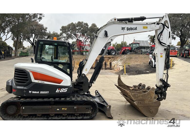 caption Used 2019 Bobcat E85 Excavator 1969 hours