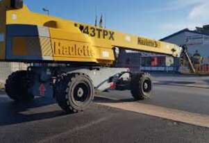 2017 Haulotte H43TPX 4WD Diesel Straight Boom Lift Used, 1875 Hours