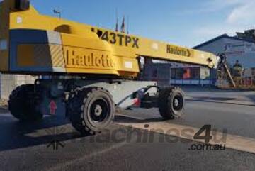 2017 Haulotte H43TPX 4WD Diesel Straight Boom Lift  , 1875 Hours