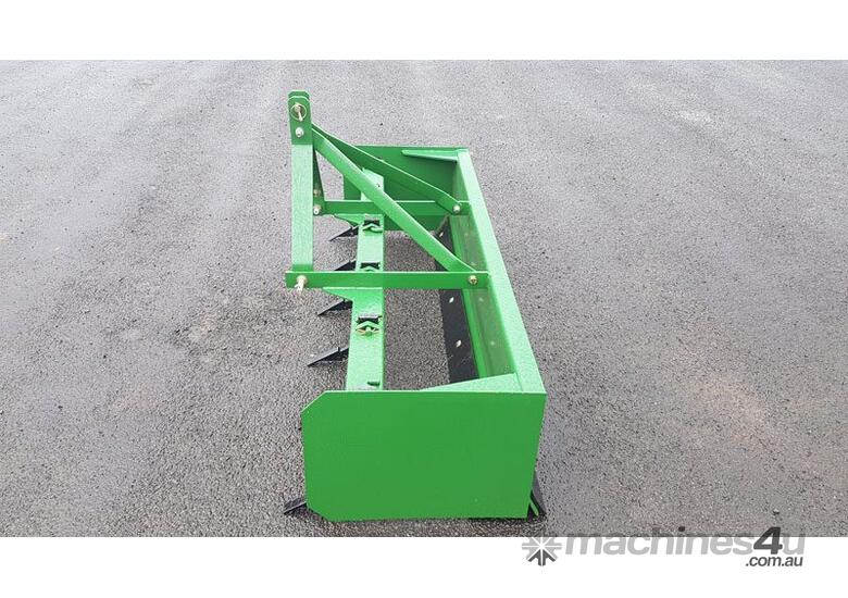 caption AgKing - Box Scraper Grader Blade 5ft: AKS-150 w/ 5 Adjustable Rippers