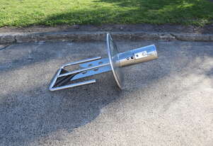 Stainless Steel Pneumatic Mixer Agitator with Heavy-Duty Blades - Sepak Industries