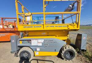 HAULOTTE COMPACT DX12 32ft RTS Rough Terrain Diesel Scissor Lift