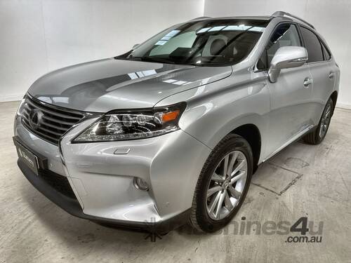 2014 Lexus RX 450h Sports Luxury (Hybrid-Petrol) (Auto) (Ex Lease)