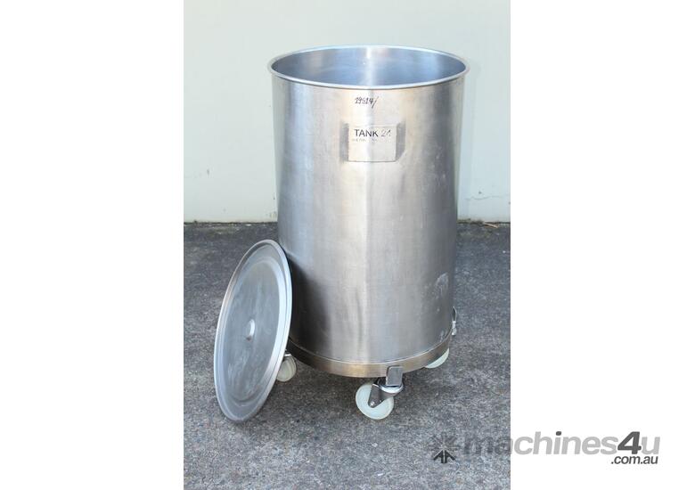 Mobile Stainless Steel Drum.