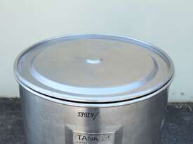 Mobile Stainless Steel Drum. - picture1' - Click to enlarge