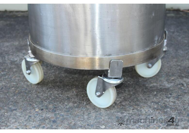 Mobile Stainless Steel Drum.