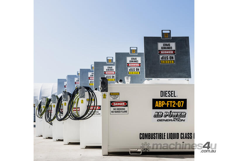 GO Box Self Bunded Diesel Tanks - 2000L with Hose Kit for Generators