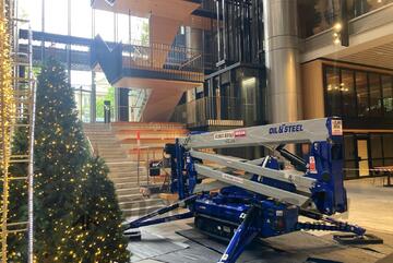 Oil & Steel OctoPlus21 Spider Lift: 69 ft (21m) height 250kg 36 ft (11m) reach