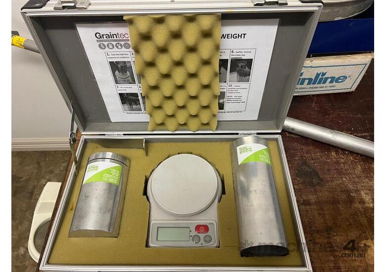 caption GRAIN SAMPLING EQUIPMENT
