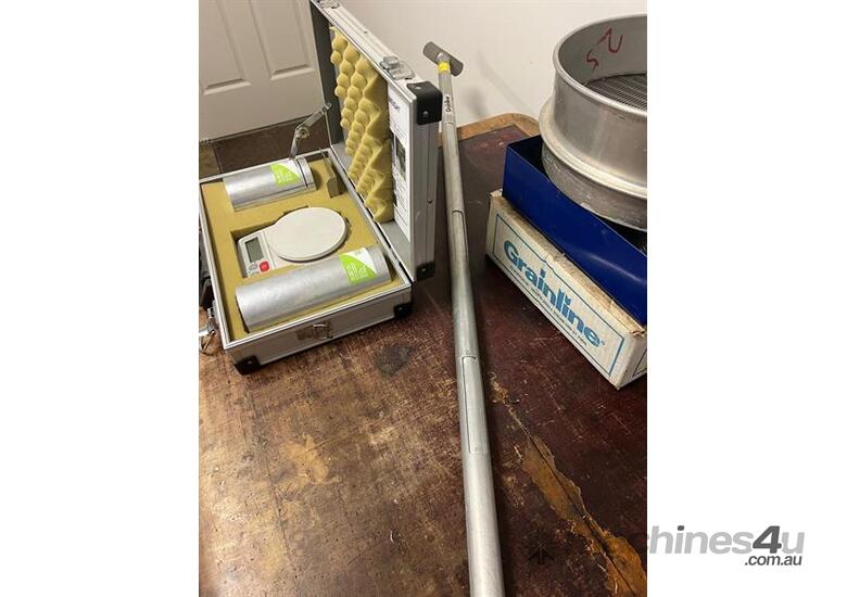 caption GRAIN SAMPLING EQUIPMENT