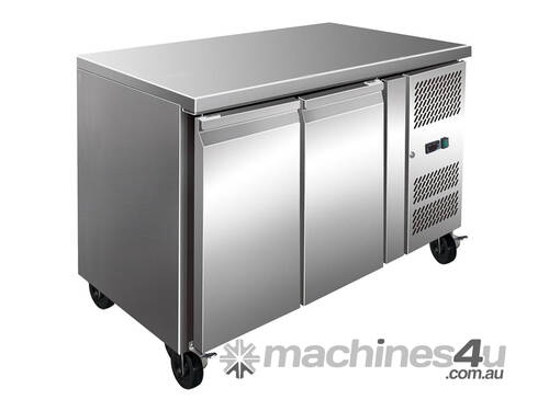 FE2100TN S/S Two Door Bench Fridge 260L