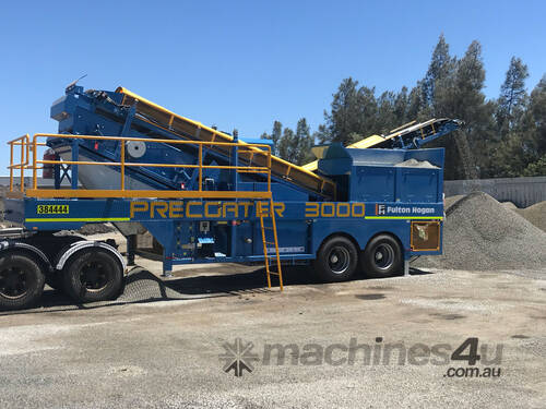Precisionscreen Precoater 3000 - With on board Powerpack and Precoat pump