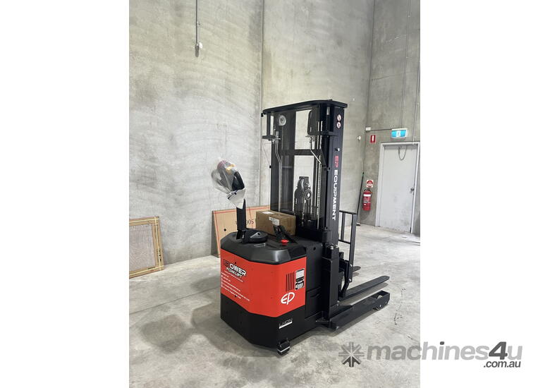 caption EP Electric Walkie Reach Truck - 1500Kg, AC Motor - Ideal for Tight Spaces and Deep Racking