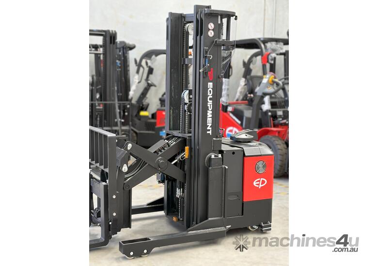 caption EP Electric Walkie Reach Truck - 1500Kg, AC Motor - Ideal for Tight Spaces and Deep Racking