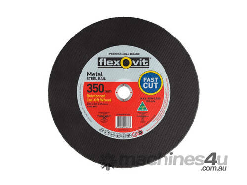 Flexovit 350mm x 3.8mm Cutting Disc
