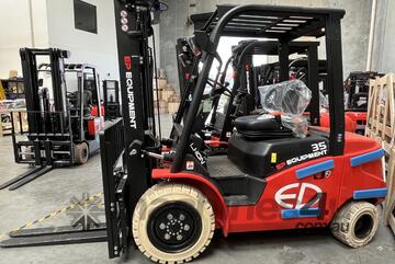 Get Free Pallet Truck! EP Lithium Electric 3.5 T Counterbalance Forklift EFL353, FREE DEMO