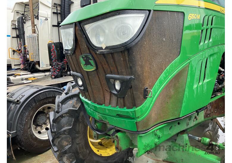 caption 2016 John Deere 6150m Tractor