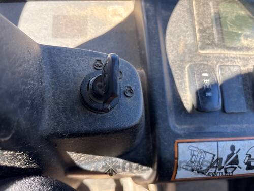 caption 2014 John Deere 855D ATV 4WD