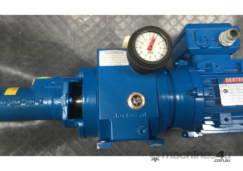 caption Circor 18061260 Dosing Pump with Dertec 480V Electric Motor - Circor Refurbished