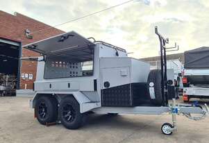 8x5 Builders Trailer Grey 3500KG ATM Tradie Trailer Pack BIGMAN TRAILER