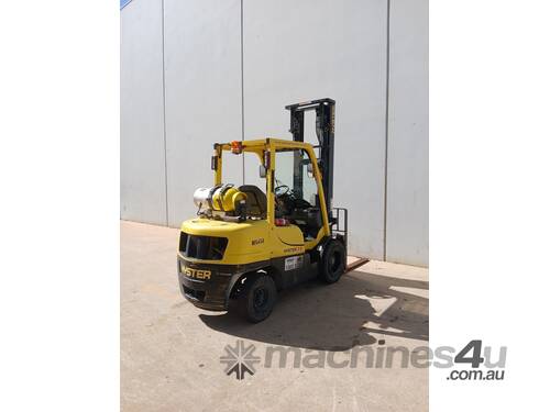 caption Used HYSTER H3.0XT 3,000kg LPG Counterbalance Forklift