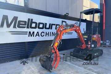 Mini Excavator 1.0 T Rhinoceros XN10-8 SIDE JOYSTICK Complete Attachments Package