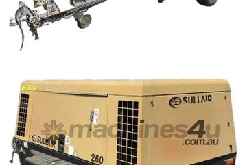 Sullair 260DPQ Portable Compresso