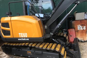 TITAN TE60 Excavator 6 Tonne Powerhouse with Yanmar Engine
