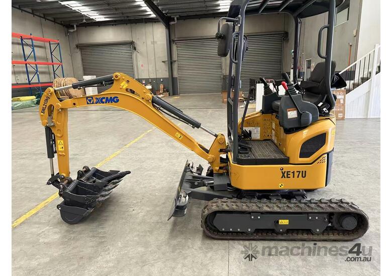XCMG XE17U Mini Excavator – Stock Clearance – Kubota Engine + Bucket Set