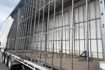 2022 Vawdrey VB-S3 Tri Axle Drop Deck Curtainside B Trailer