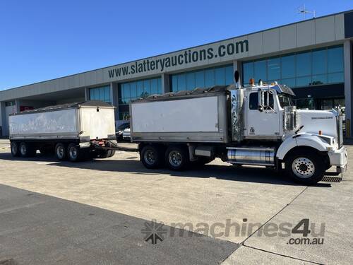 2013 Western Star 4800FS2 6x4 Tipper & 2005 Hercules Quad Dog