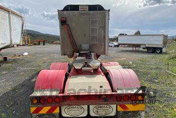 Tefco Tandem Axle Side Tipping Trailer Combination