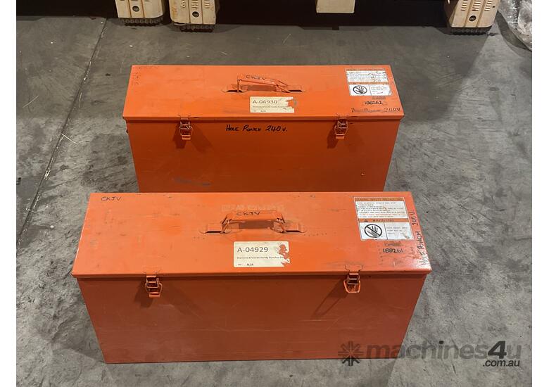 *UNRESERVED* 2 x Diamond EP2110V Electric Portable Rebar Cutter, 