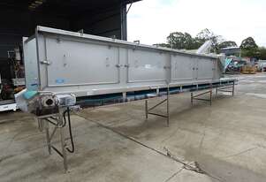 Conveyor, Belt (Flat), 680mm W x 8700mm L x 1200mm H