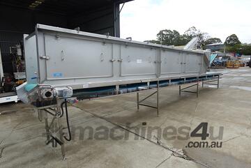 Conveyor, Belt (Flat), 680mm W x 8700mm L x 1200mm H