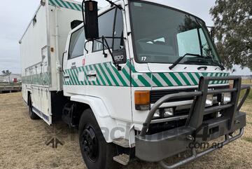 Isuzu FTR800 Crew 4x2 Dualcab Pantech Service Body Truck. Ex SES Rescue.