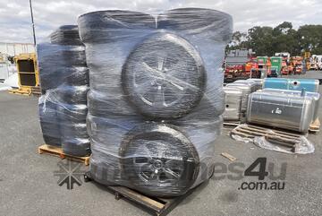 Pallet of Assorted Wheels and Tyres