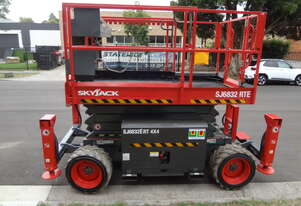2018 Skyjack SJ6832RTE 4WD RT Scissor Lift - 10YT Option
