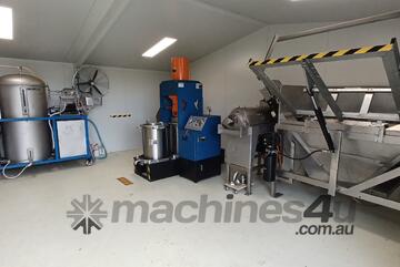 Near-  Cold Press Oil Production Line - Pulper Finisher & Hydraulic Press