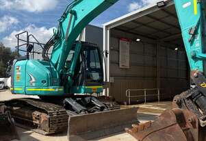 2020 KOBELCO SK235SR-2 25T EXCAVATOR (E478) WITH TILT HITCH, BUCKETS AND 5400 HOURS