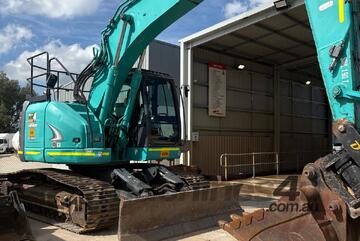 2020 KOBELCO SK235SR-2 25T EXCAVATOR (E478) WITH TILT HITCH, BUCKETS AND 5400 HOURS