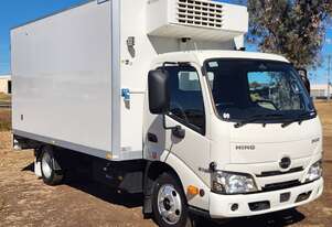 Hino 300 Series 2 616 Medium 4x2 Automatic Refrigerated Pantech Truck. Ex Woolworths Home Delivery.