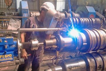 Battery Operated Rotary Overlay Welding Machine