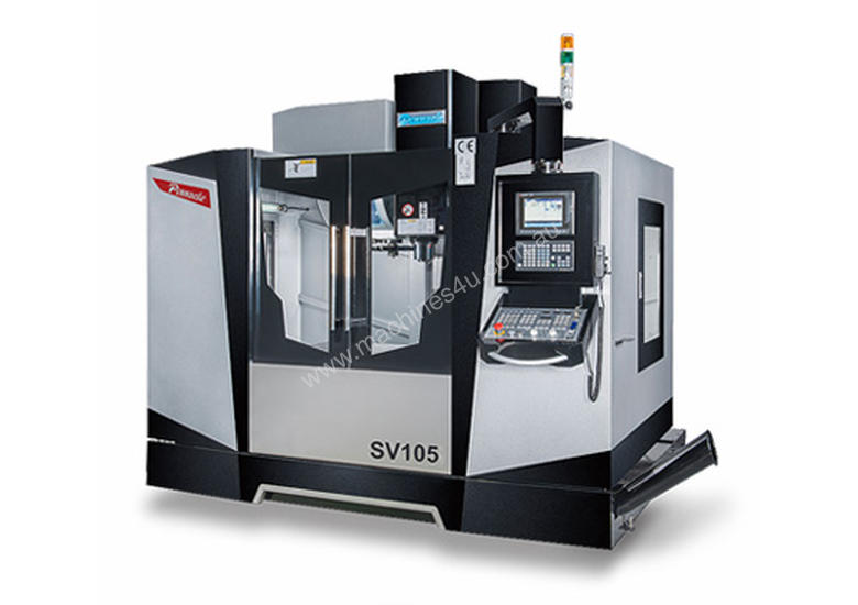 caption Pinnacle SV85, SV105 Vertical Machining Centers